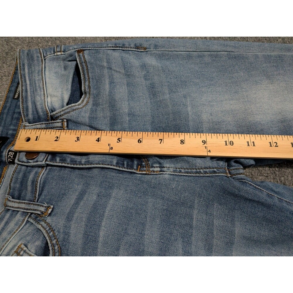 Judy Blue Trouser Flare Jeans Womens 7/28 Denim - Picture 6 of 9